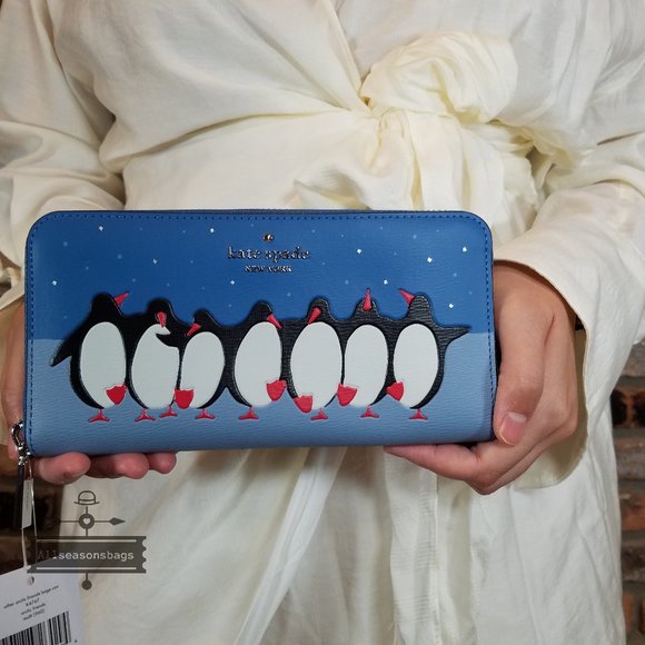 kate spade Bags Authentic Kate Spade Arctic Friends Penguin Large